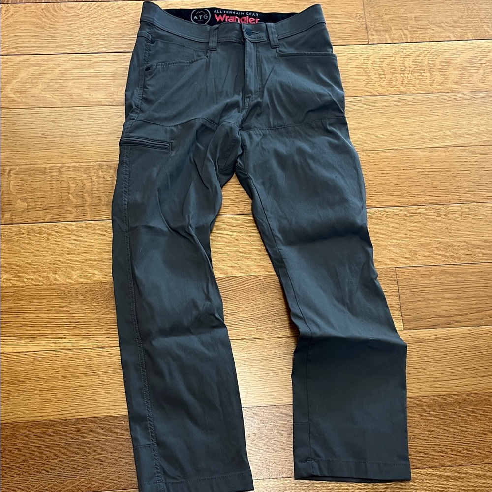 Wrangler ATG Charcoal Cargo Pants for Men 30x30